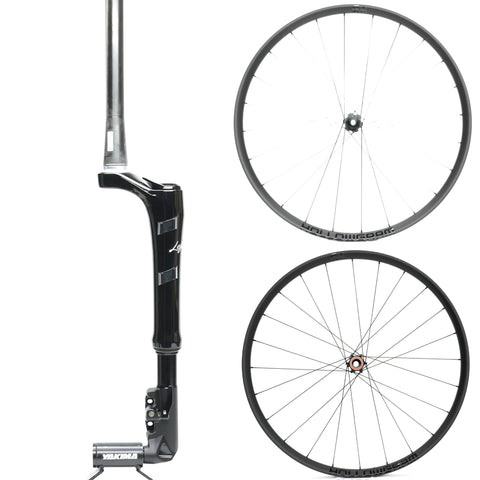 Cannondale Lefty Ocho Oliver 30 Carbon 30mm 700c Fork and G-S 27 XD Carbon Wheel