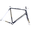 Cannondale SuperSix EVO Hi Mod Carbon Rim Brake Frame and Fork 60cm Used White/Gold/Carbon
