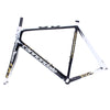 Cannondale SuperSix EVO Hi Mod Carbon Rim Brake Frame and Fork 60cm Used White/Gold/Carbon