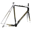 Cannondale SuperSix EVO Hi Mod Carbon Rim Brake Frame and Fork 60cm Used White/Gold/Carbon