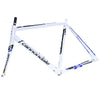 Cannondale CAAD8 Frame and Fork 56cm White/Blue/Black Dented Top Tube