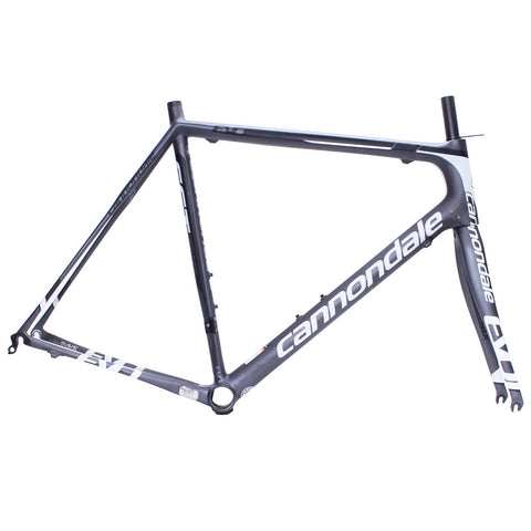 Cannondale SuperSix EVO Carbon Frame and Fork 58cm Grey/Black/White Used