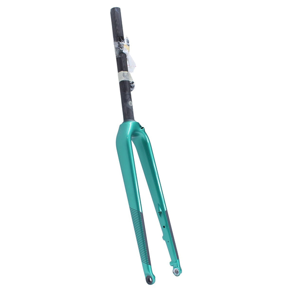 Cannondale 700c Road/Recreation Carbon Disc Fork Turquoise 55mm NOS C63290U10F2
