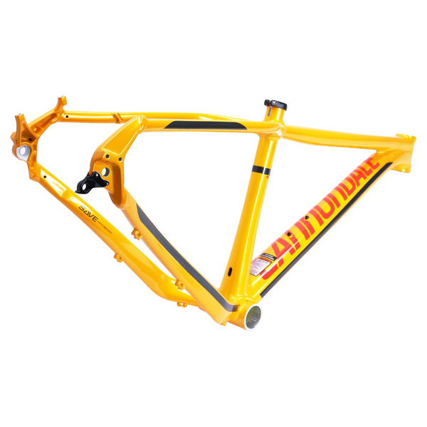 Cannondale Fat CAAD Fat Bike Frame Only Nitro Yellow Extra Small NOS