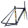Cannondale CAADX Disc Cyclocross Frame + Fork Black Pearl Yellow Orange 46cm NOS