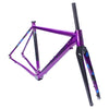 Cannondale CAADX Disc Cyclocross Frame and Fork Deep Purple 46cm NOS