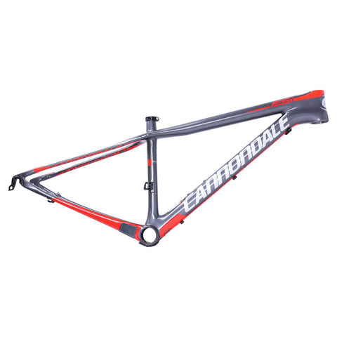 Cannondale F-Si Carbon Mountain Bike Frame Only Grey/Race Red Extra Small NOS