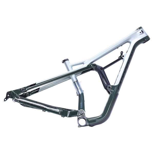 Cannondale Jekyll 29 Carbon/Alloy Mountain Bike Frame Silver/Green Small NOS