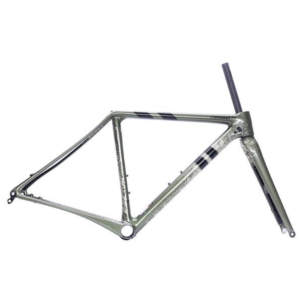 Cannondale SuperX Carbon Cyclocross Frame and Fork Green Splatter 61cm NOS