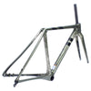 Cannondale SuperX Carbon Cyclocross Frame and Fork Green Splatter 61cm NOS