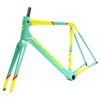 Cannondale SuperX Carbon Cyclocross Frame and Fork Mint/Yellow/Red 61cm