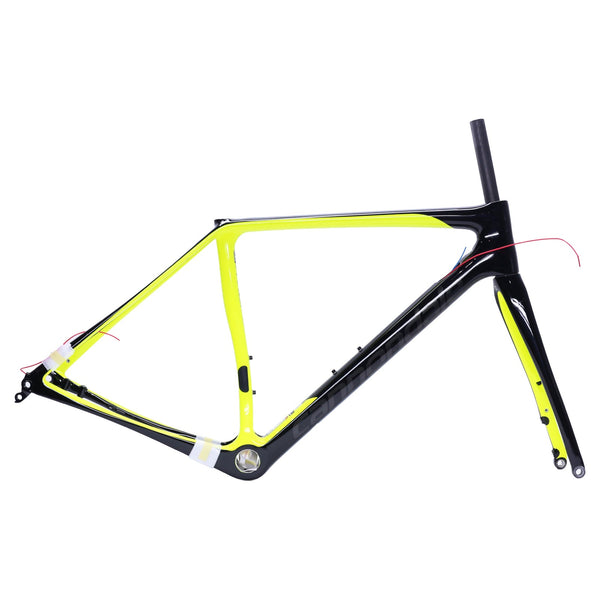 Cannondale Synapse Hi-Mod Carbon Disc Road Frame and Fork Volt Yellow 51cm NOS