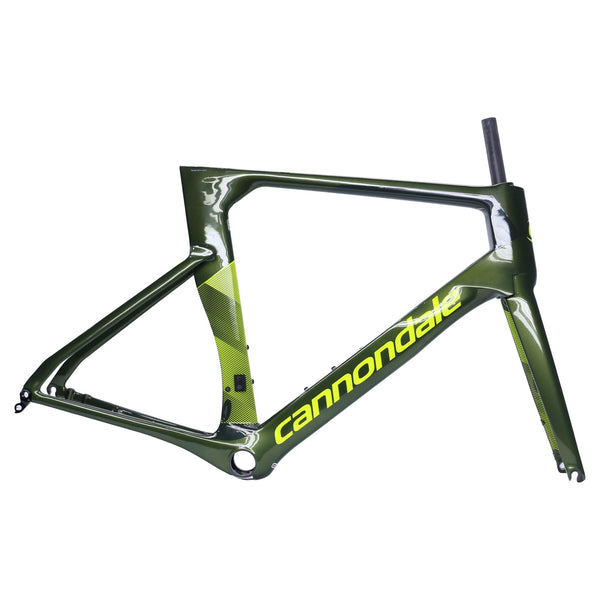 Cannondale SystemSix Carbon Disc Road Frame and Fork Vulcan Green 58cm NOS