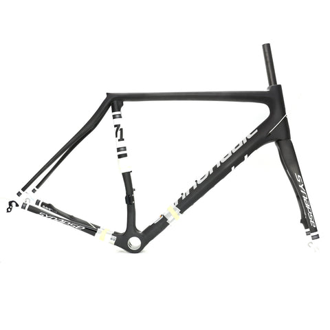 NOS Cannondale 2015 Synapse Carbon Disc Frame/Fork 54cm Matte Black w/ White