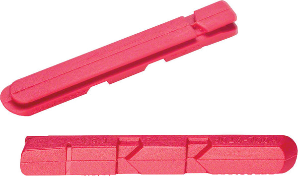 Kool-Stop Linear Pull Replacement Brake Pads Red