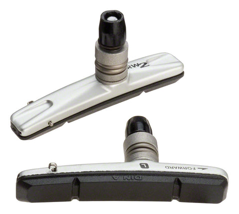 Avid Rim Wrangler 2 Standard Compound Brake Pad: Silver threaded shoes