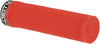 Deity Knuckleduster Lock-on Grips: Red with Black Clamp
