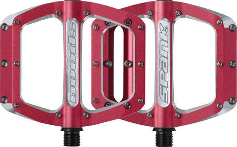 Spank Spoon Medium (100mm) Pedals Red