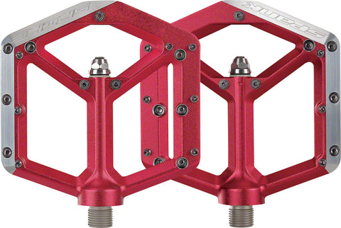 Spank Spike Flat DH Pedal Red