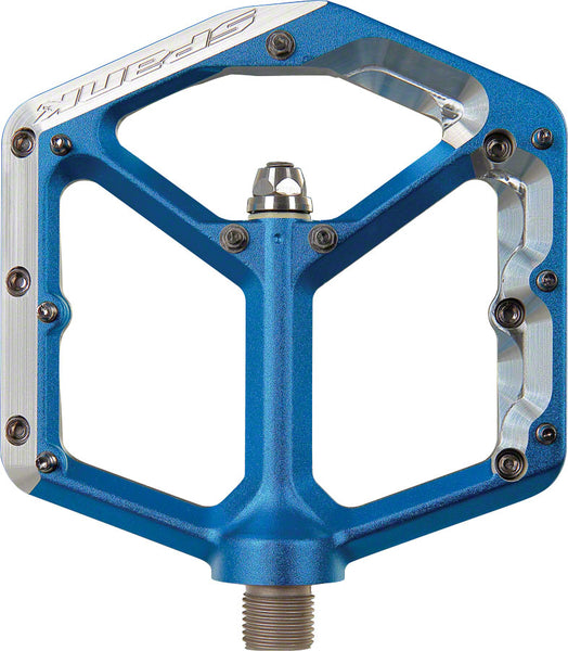 Spank Oozy Trail Flat Pedals Blue