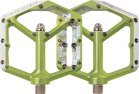 Spank Oozy Trail Flat Pedals Green