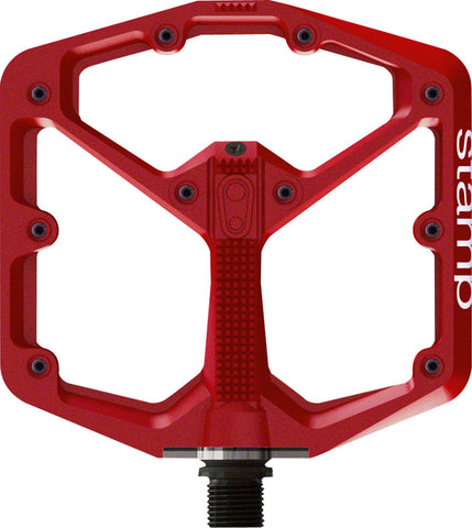 Crank Brothers Stamp 7 Large platform pedals, red