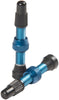 Stan's Alloy Tubeless Presta Valves Stem, 35mm Universal, Pair - Blue