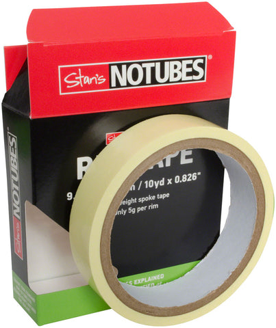 Stan's Yellow Rim 21mm Tape, 10 Yard Roll