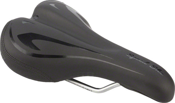 WTB Speed She Comp Saddle: Steel Rails Black