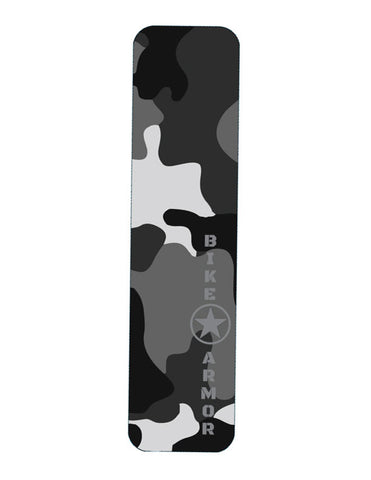 Bike Armor Tough Dome D-tube Frame Protector, Single - Grey Camo