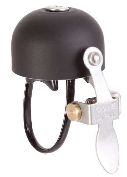 Crane Bell Co E-Ne Bell, Aluminum - Matte Black