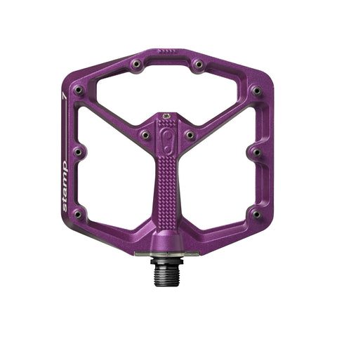 Crank Brothers Stamp 7 Large platform pedals, purple