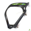 Cannondale GT40 Carbon Water Bottle Cage Carbon/Green - Only 28 Grams!