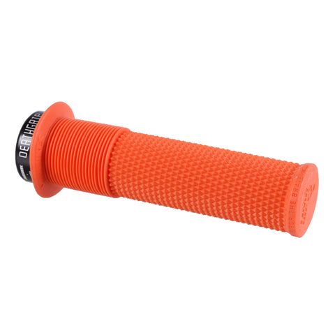 DMR Brendog Flanged DeathGrip Pair, thin - tango orange