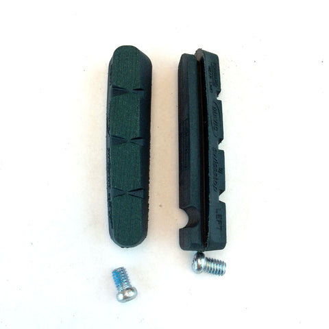 Mavic Exalith Rim Brake pads Green one pair fits Sram/Shimano