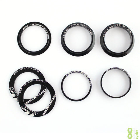 Cannondale Hollowgram Crank Spindle Spacer Set - Complete Road Set - KP483/