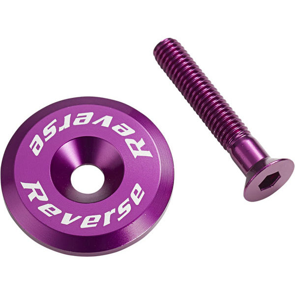 Reverse Ahead Cap with Screw, Purple