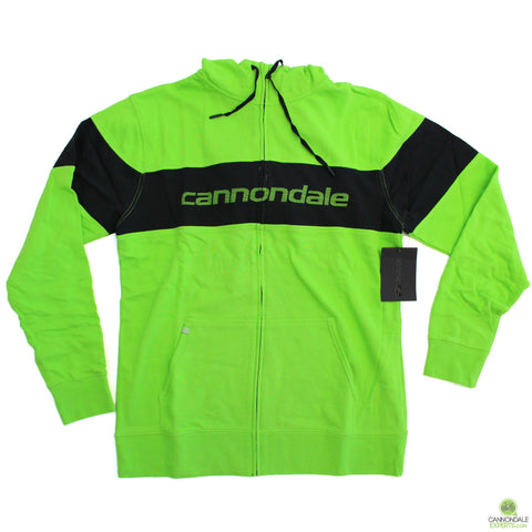 Sugoi Cannondale Berzerker Green Hoodie Extra Extra Large