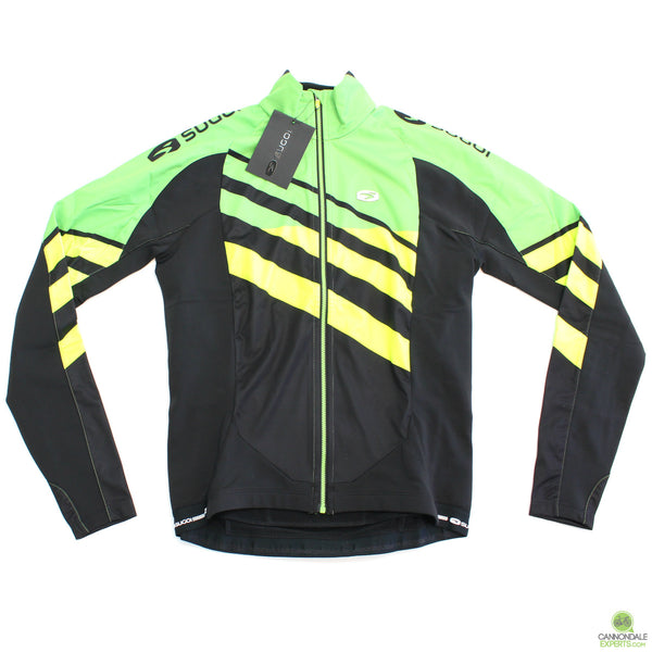 Sugoi RS Zero Long Sleeve Jersey Berzerker Green/Super Nova Small