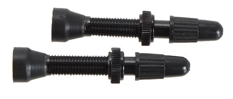 WTB TCS Alloy Presta Valve Stem, 34mm - Black (Pair)