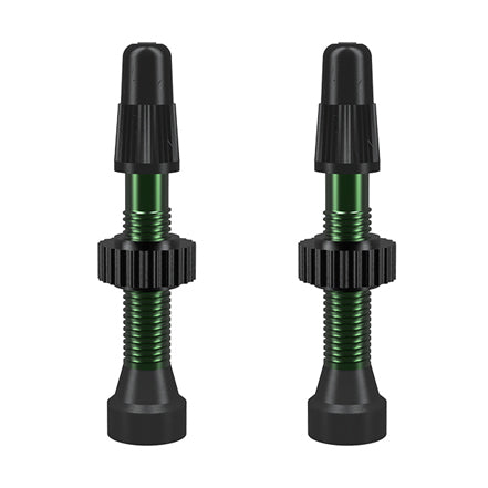 WTB TCS Alloy Presta Valve Stem, 34mm - Green (Pair)