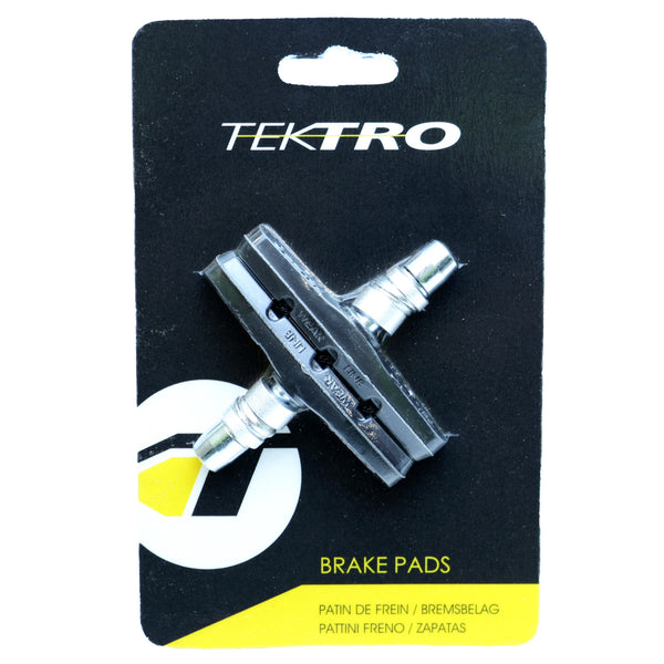 Tektro Molded linear bike brake pads, black pair