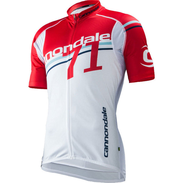 Cannondale 2014 Fitted Team 71 Jersey Maritime Red Blue - 4M125/MRT Small