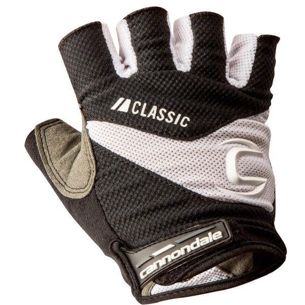 Cannondale Women's Classic Short Finger Gloves - WHT 5G412/WHT Extra Small