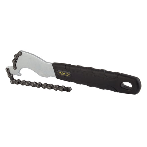 SUNLITE Sprocket Remover/Lockring Spanner Chain Whip/Pedal Wrench
