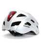 Cannondale Quick Adult Cycling Helmet w/ LED Light Silver Small/Medium