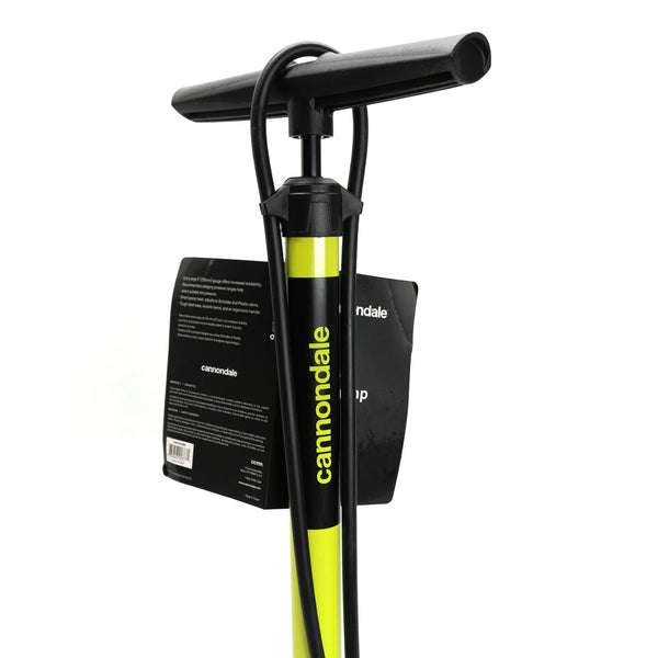 Cannondale Essential Bicycle Floor Pump Yellow CP6101U10OS