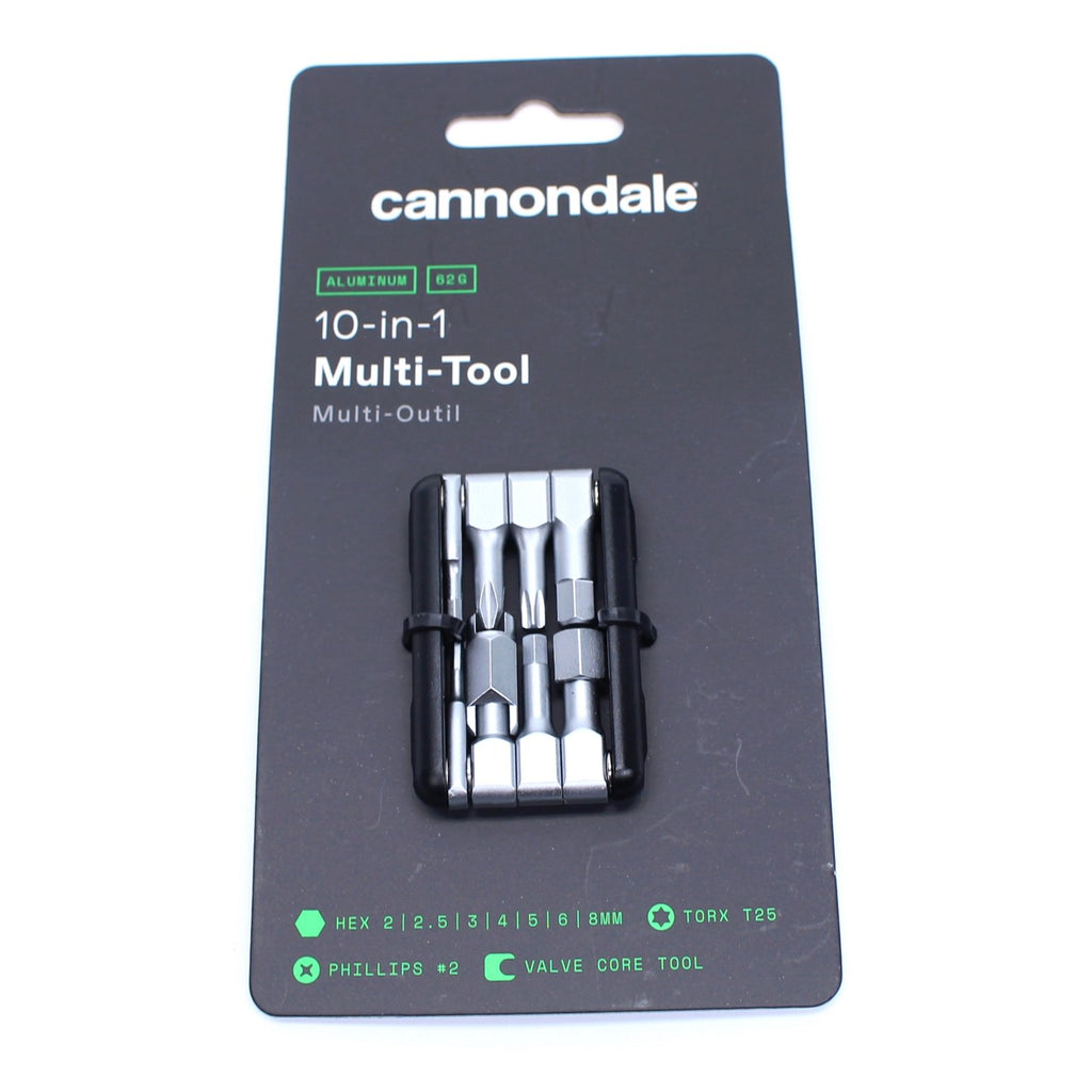 Cannondale 10-in-1 Mini Multi-Tool Hex Torx Phillips + Valve Tool