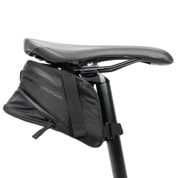 Cannondale Contain Stitched Hook Loop Strap Large Seat Bag Black CP1451U10OS