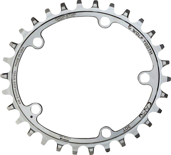 Wolf Tooth Components CAMO Stainless PowerTrac 32T Chainring